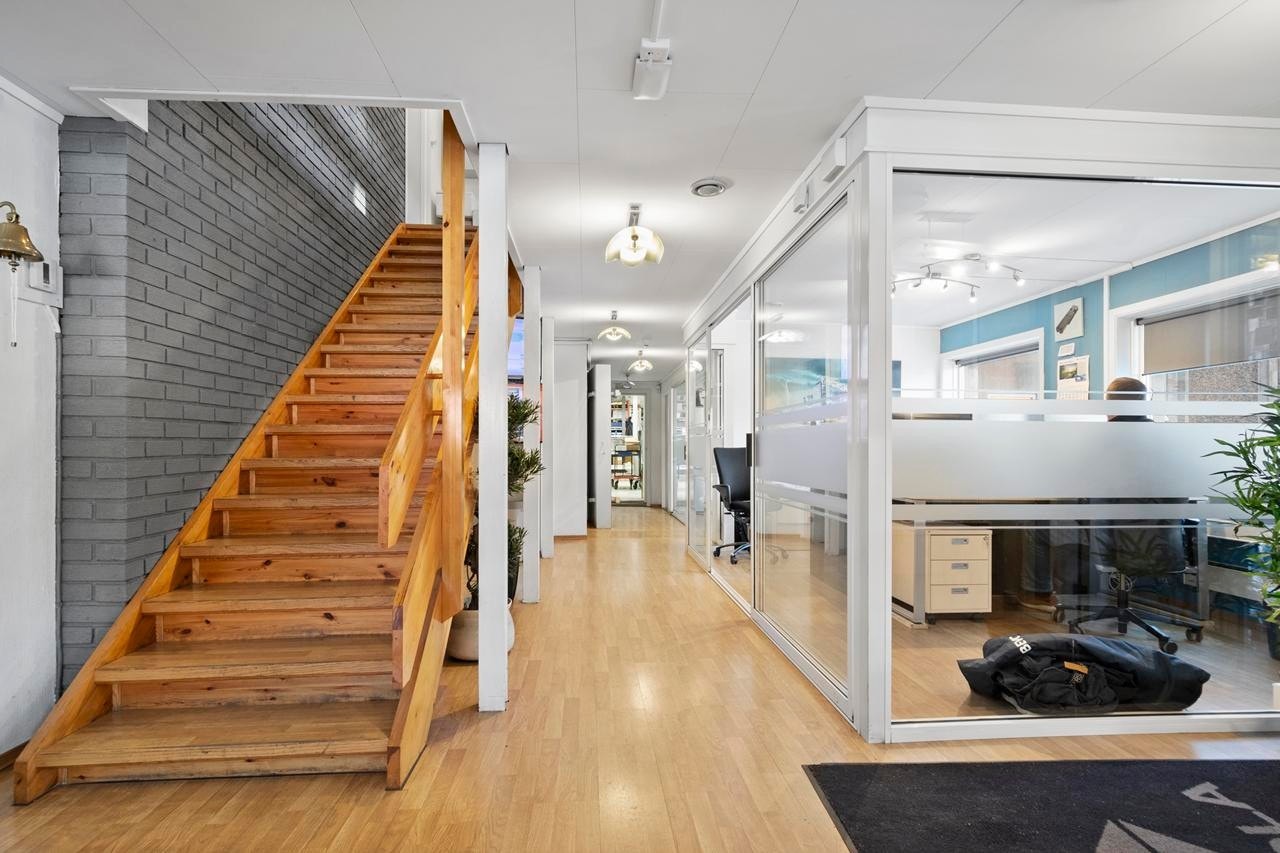 Kontor med sosiale rom Galleribilde