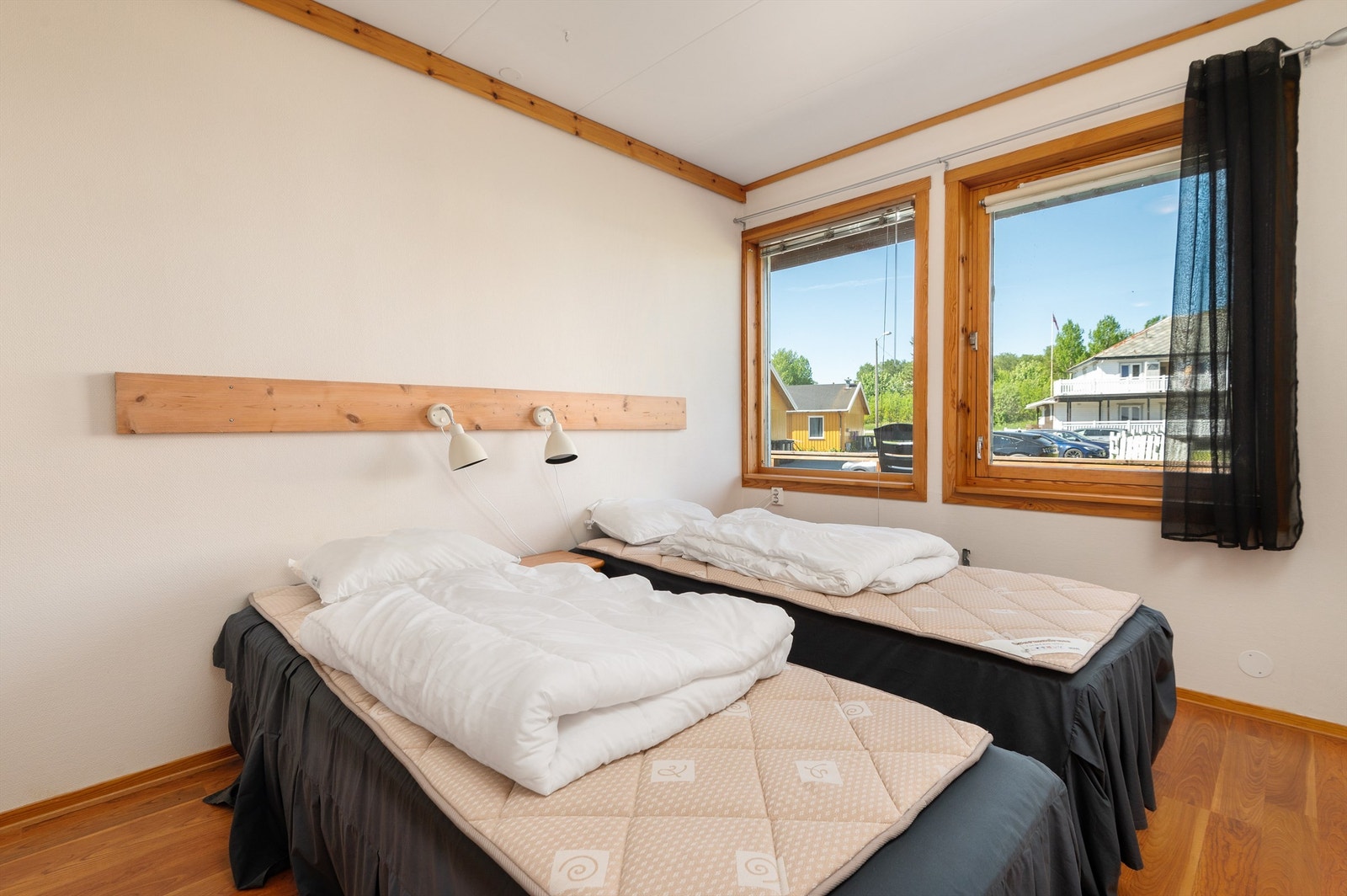 Ett av 12 hotellrom. Galleribilde