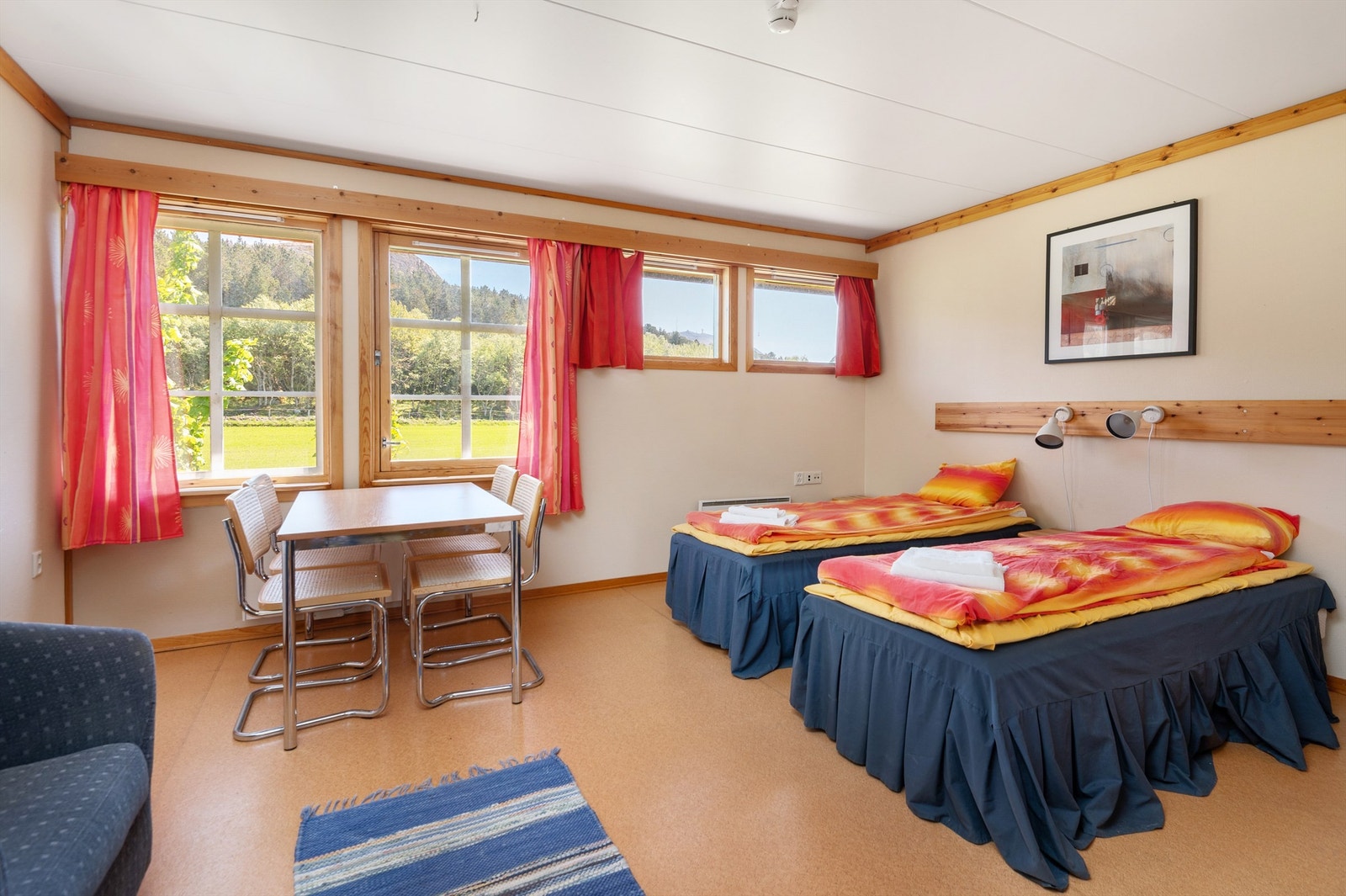 Ett av 12 hotellrom. Galleribilde