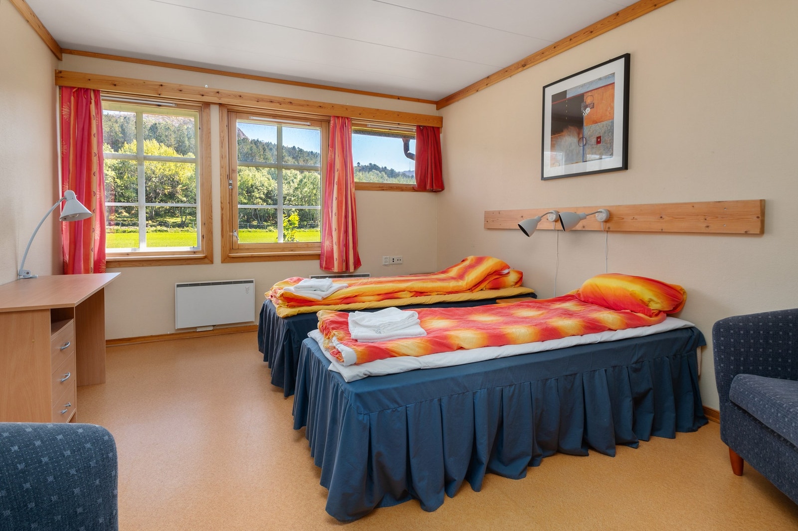 Standard hotellrom. Galleribilde