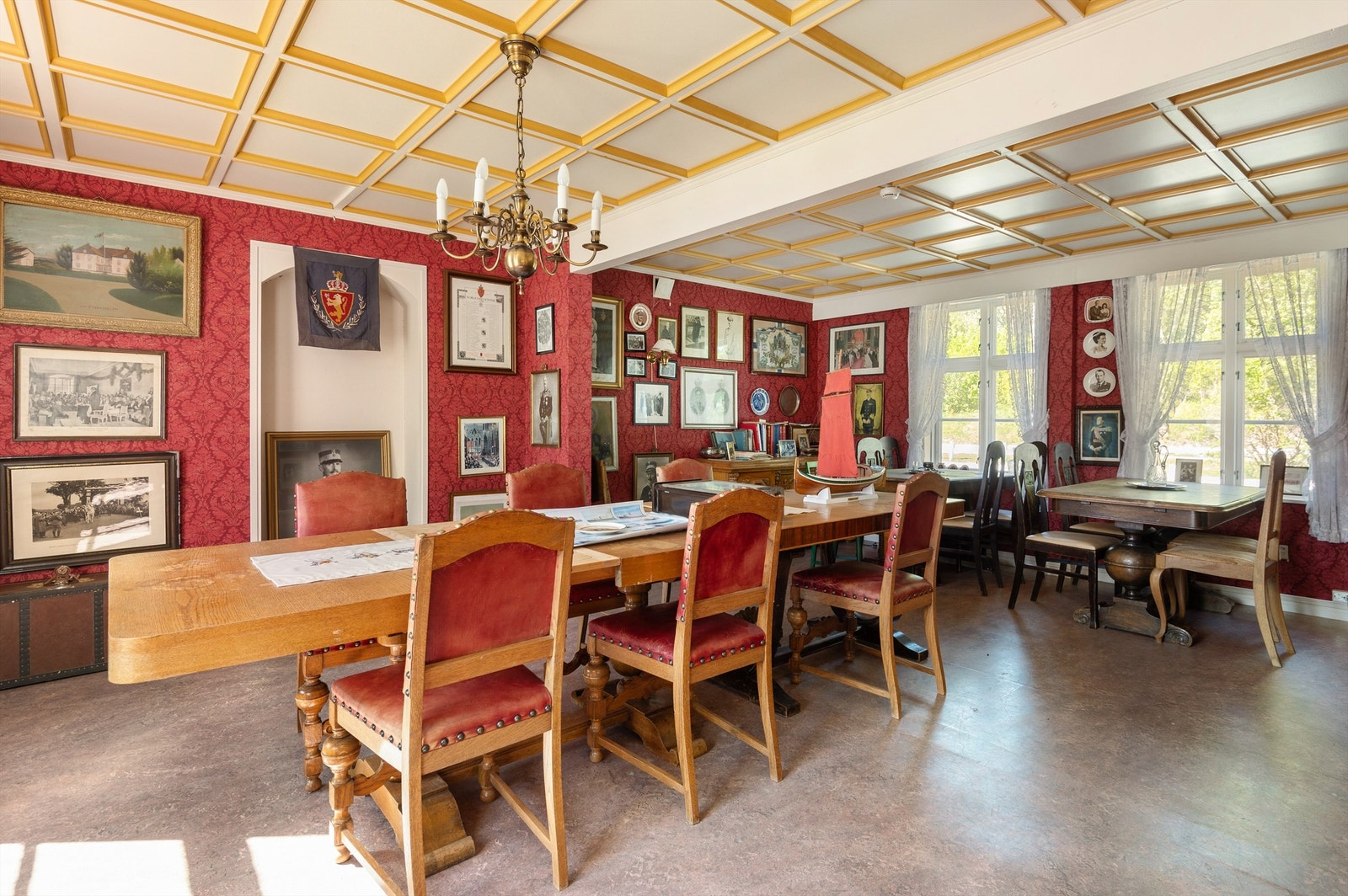 Kongerommet . Galleribilde