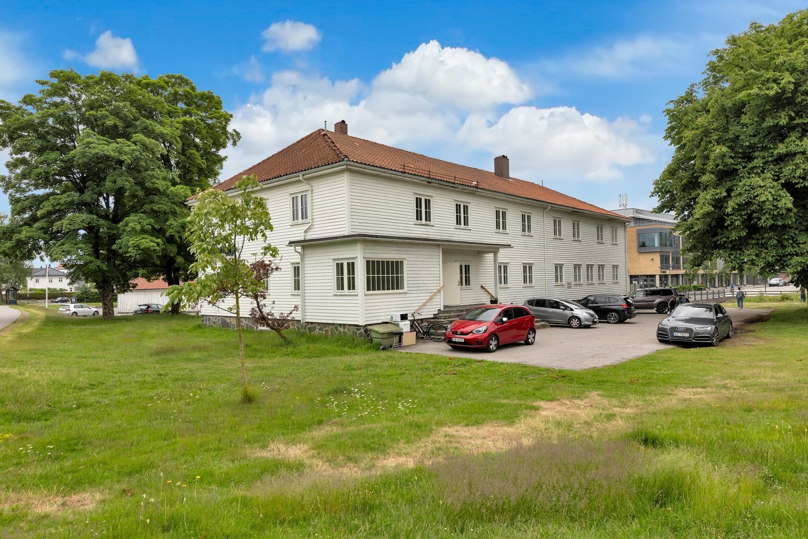 Fasadebilde. Galleribilde