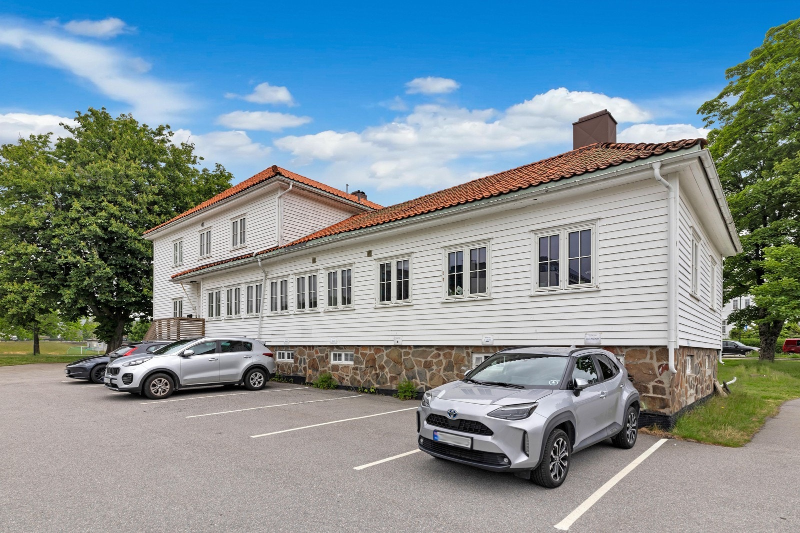 Fasadebilde. Galleribilde