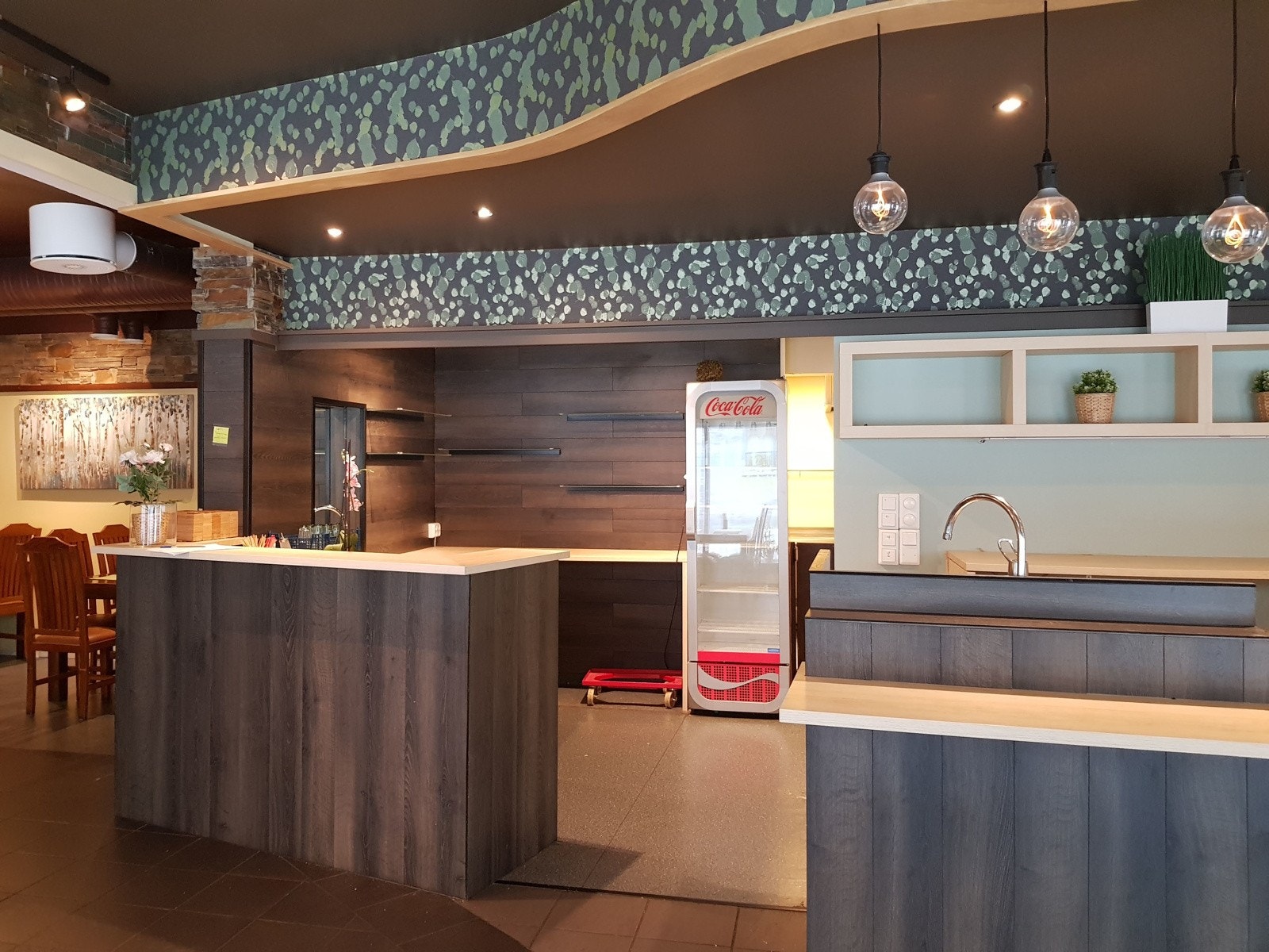 Innredning ved et tidligere restaurantkonsept Galleribilde