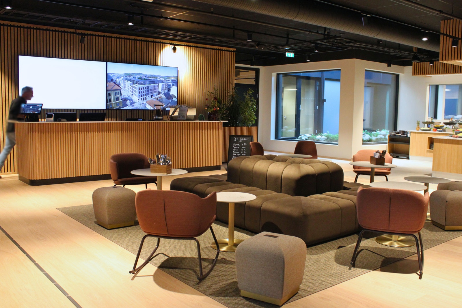 Fellesområde og servicetorg. Galleribilde