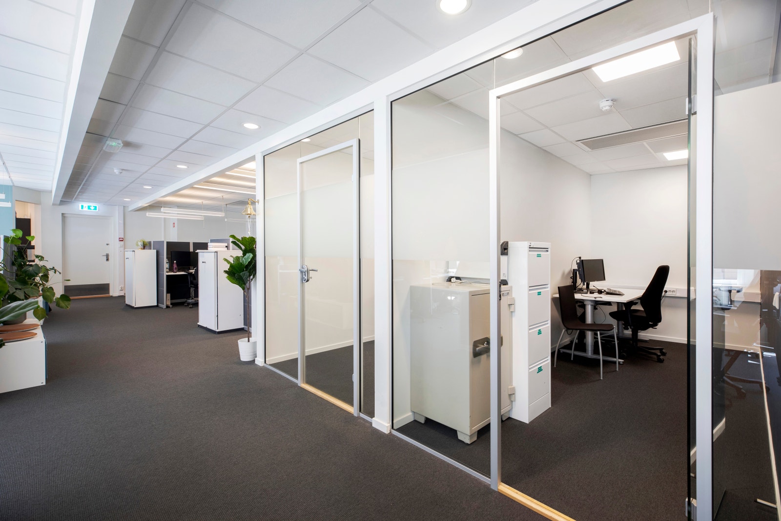 Åpne og lyse lokaler. Galleribilde