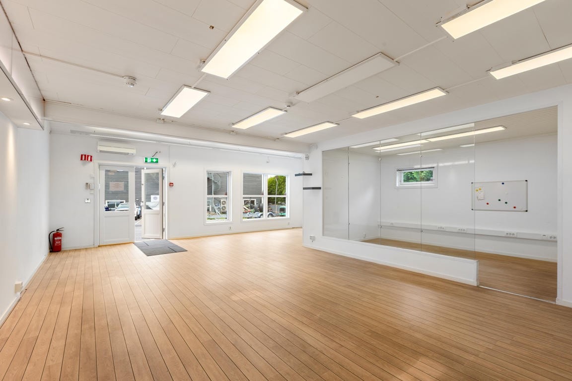 Stort og åpent inngangsparti Galleribilde