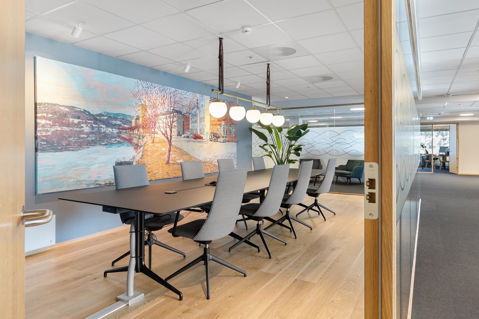 Vi har ledige lokaler i byggets 4. og 5. etasje. Galleribilde
