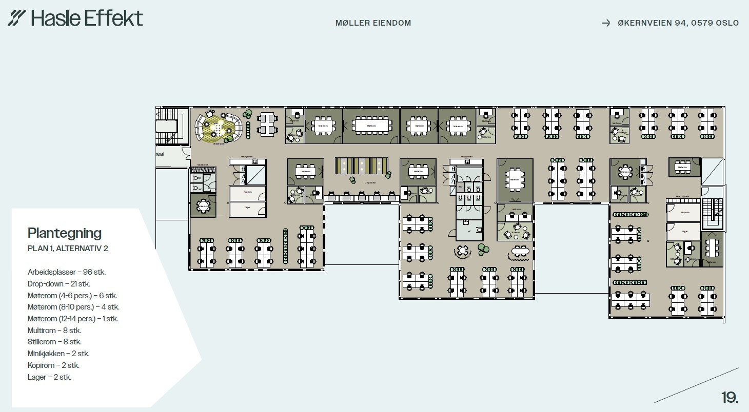 Plan 1 - Alternativ 2 Galleribilde