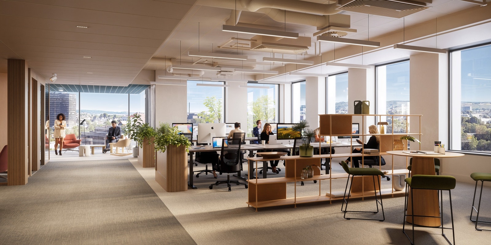 Lyst, luftig og trivsel er nøkkelord Galleribilde