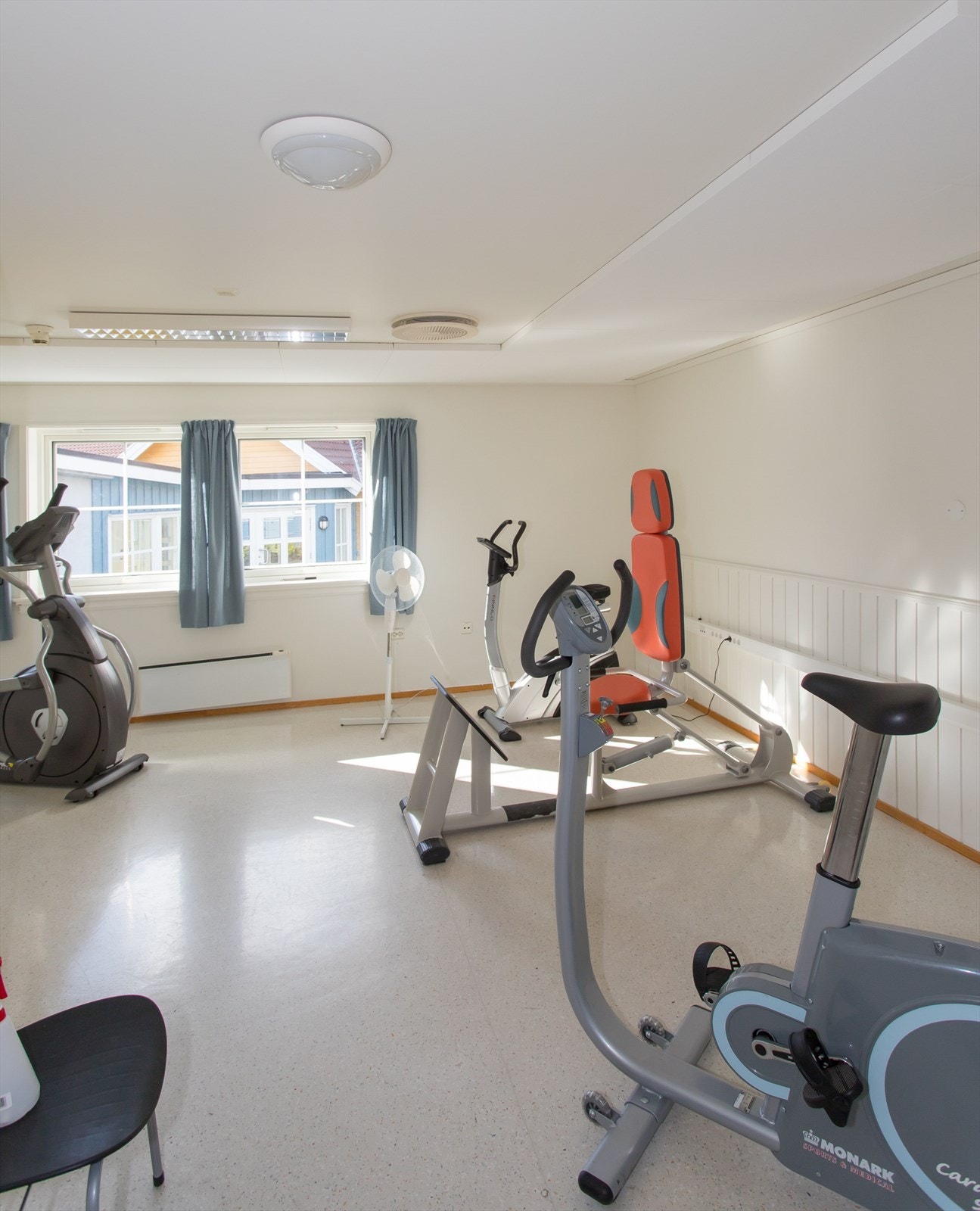 Fra trimrom Galleribilde