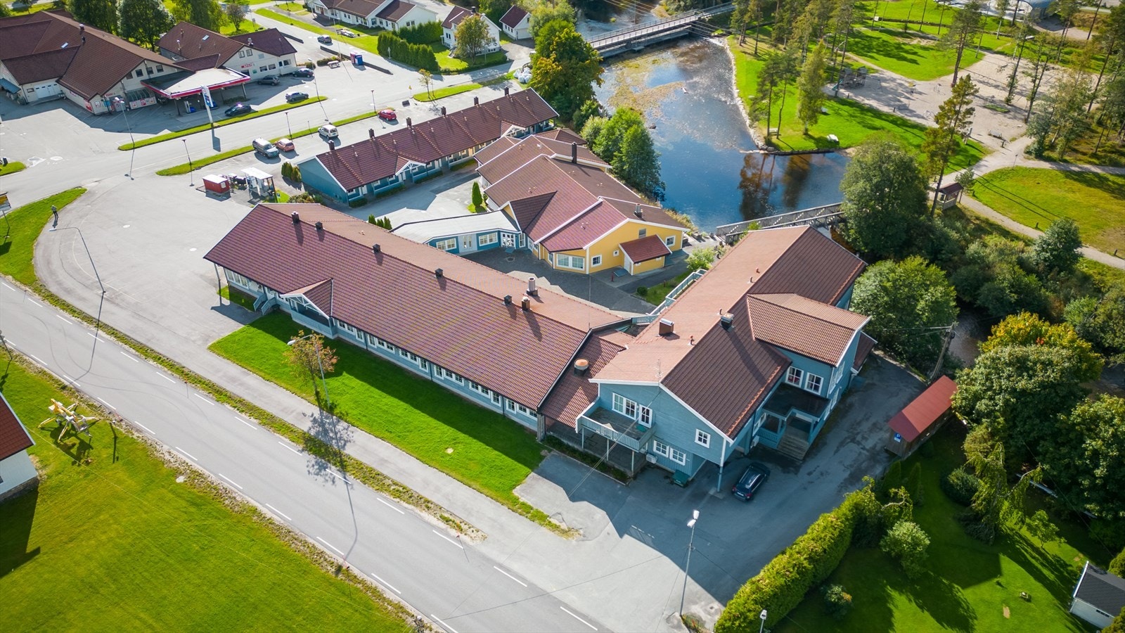 Idylisk beliggenhet Galleribilde