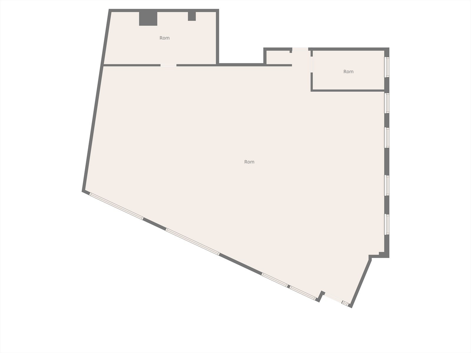 Seksjon 1 - plantegning butikk Galleribilde