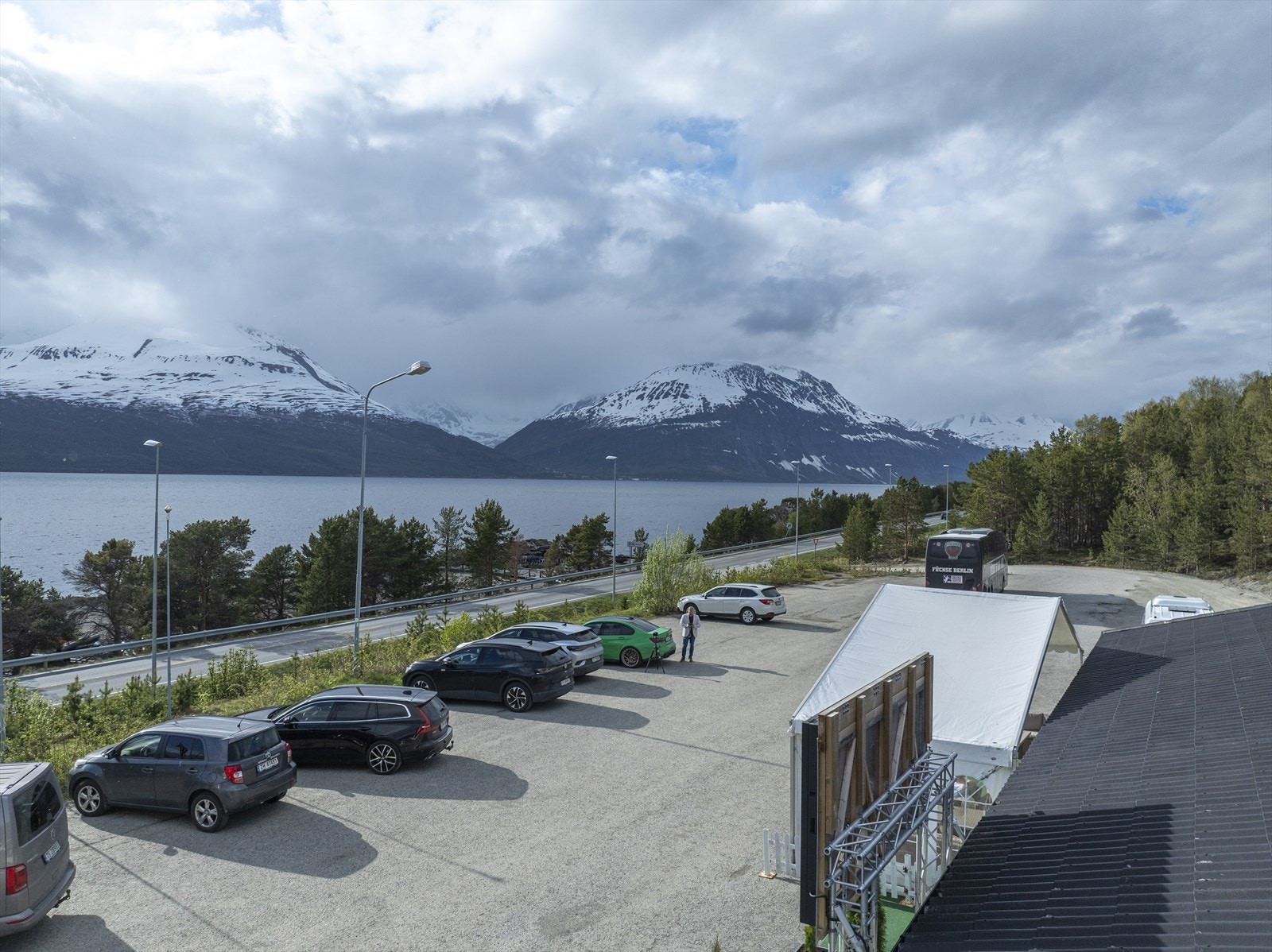 utsikt fra eventuell ny 2 etasje Galleribilde