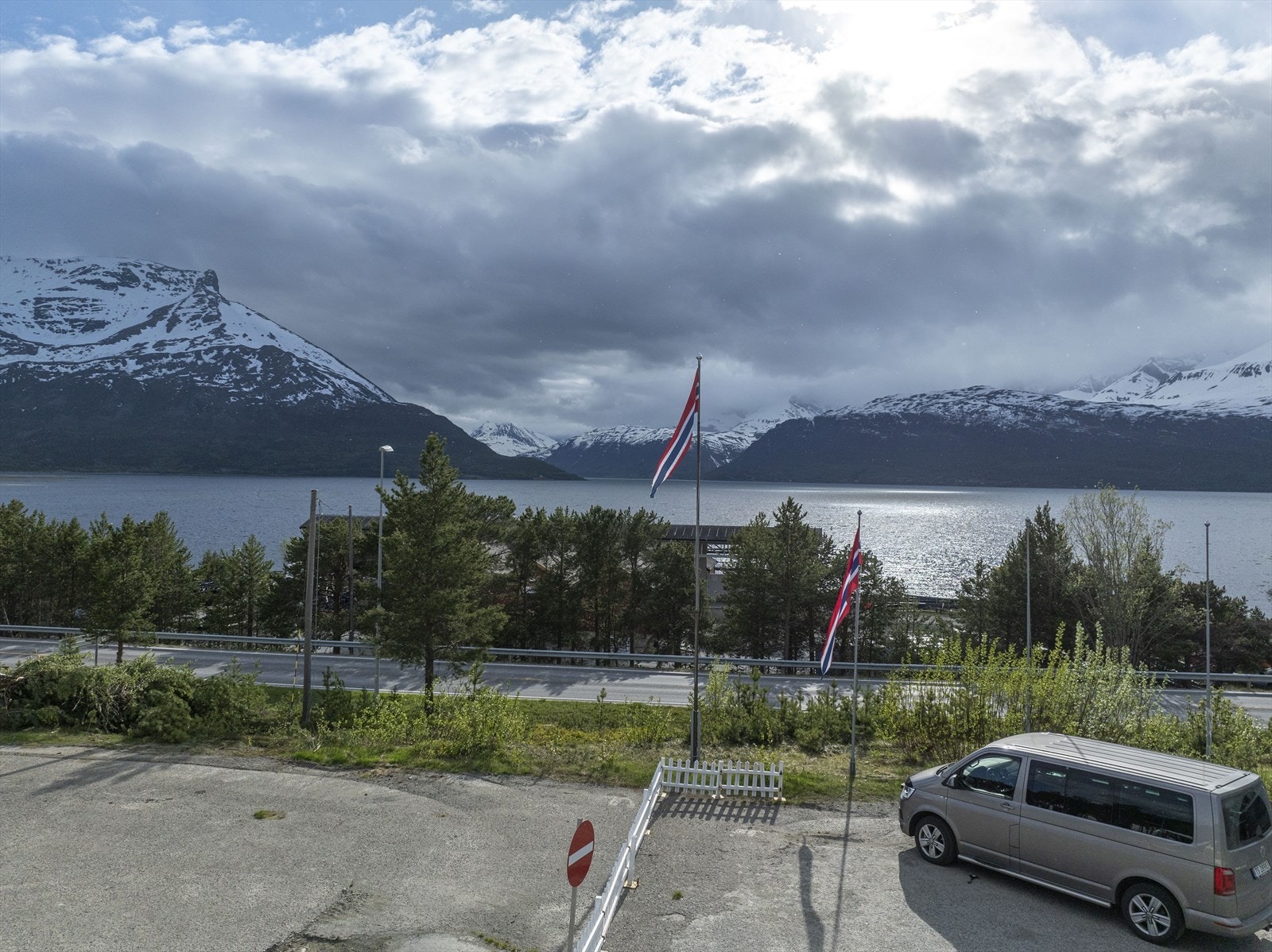 utsikt fra eventuell ny 2 etasje Galleribilde