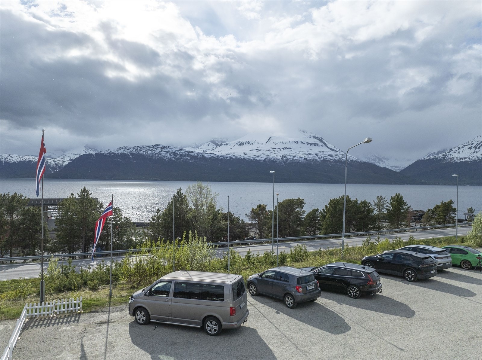 utsikt fra eventuell ny 2 etasje Galleribilde