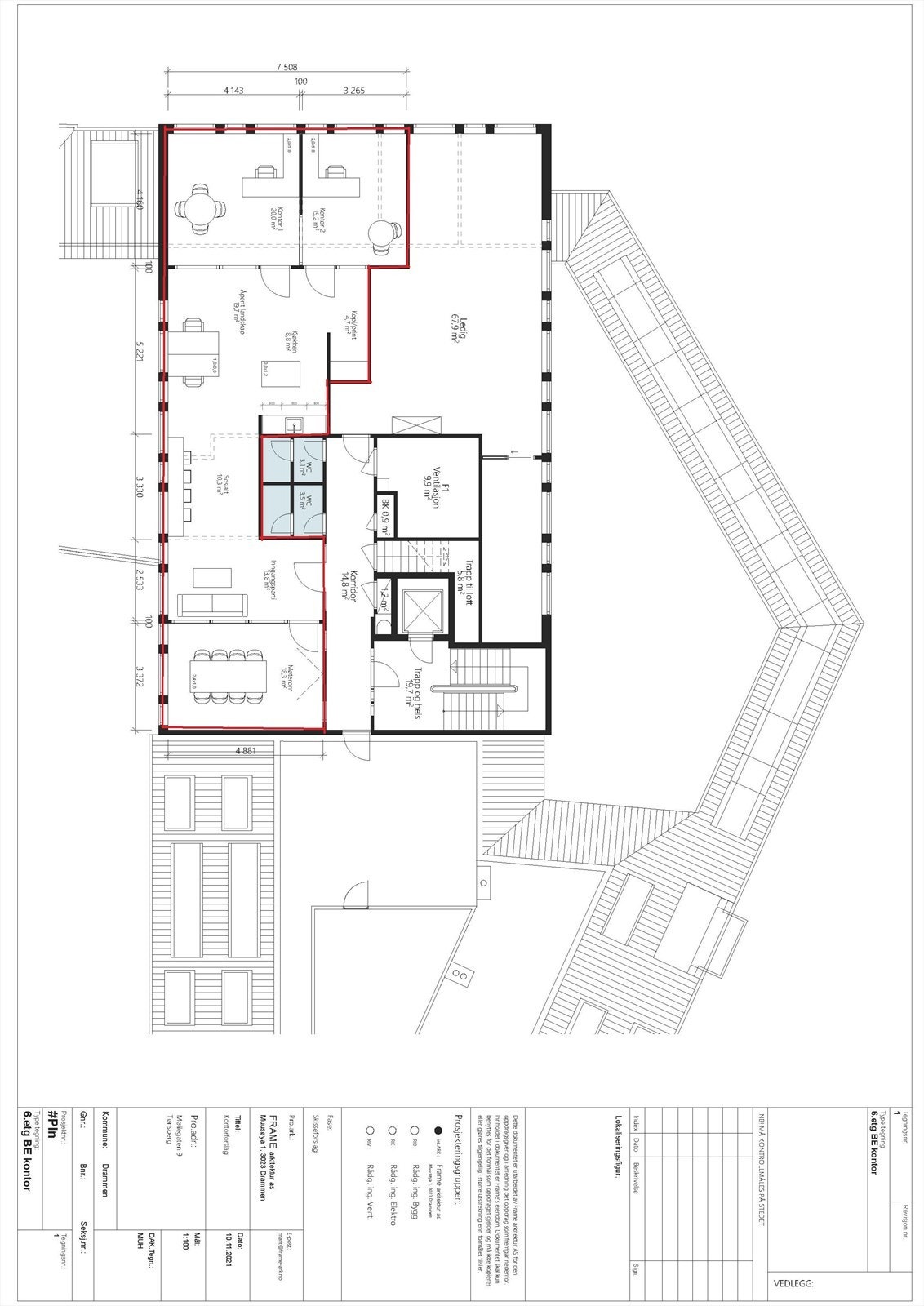 Tegning Galleribilde