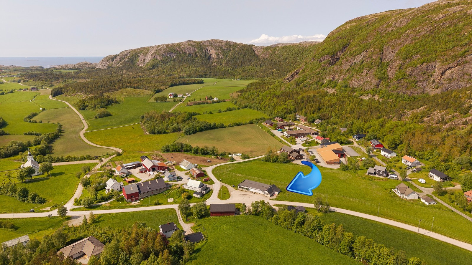 Oversiktsbilde av nærmiljøet Galleribilde
