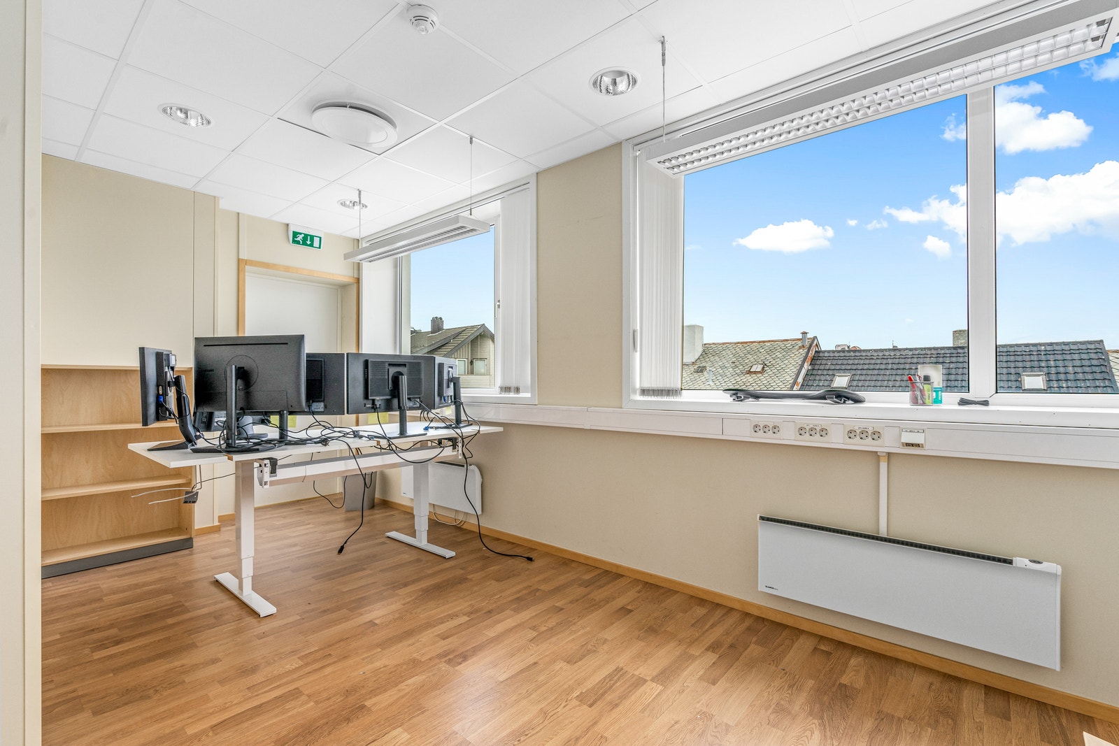 Eksempel på kontor fra 3.etg. Galleribilde