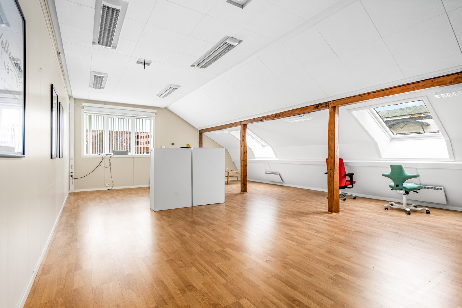Utsnitt fra 4 etasje/loft. Galleribilde