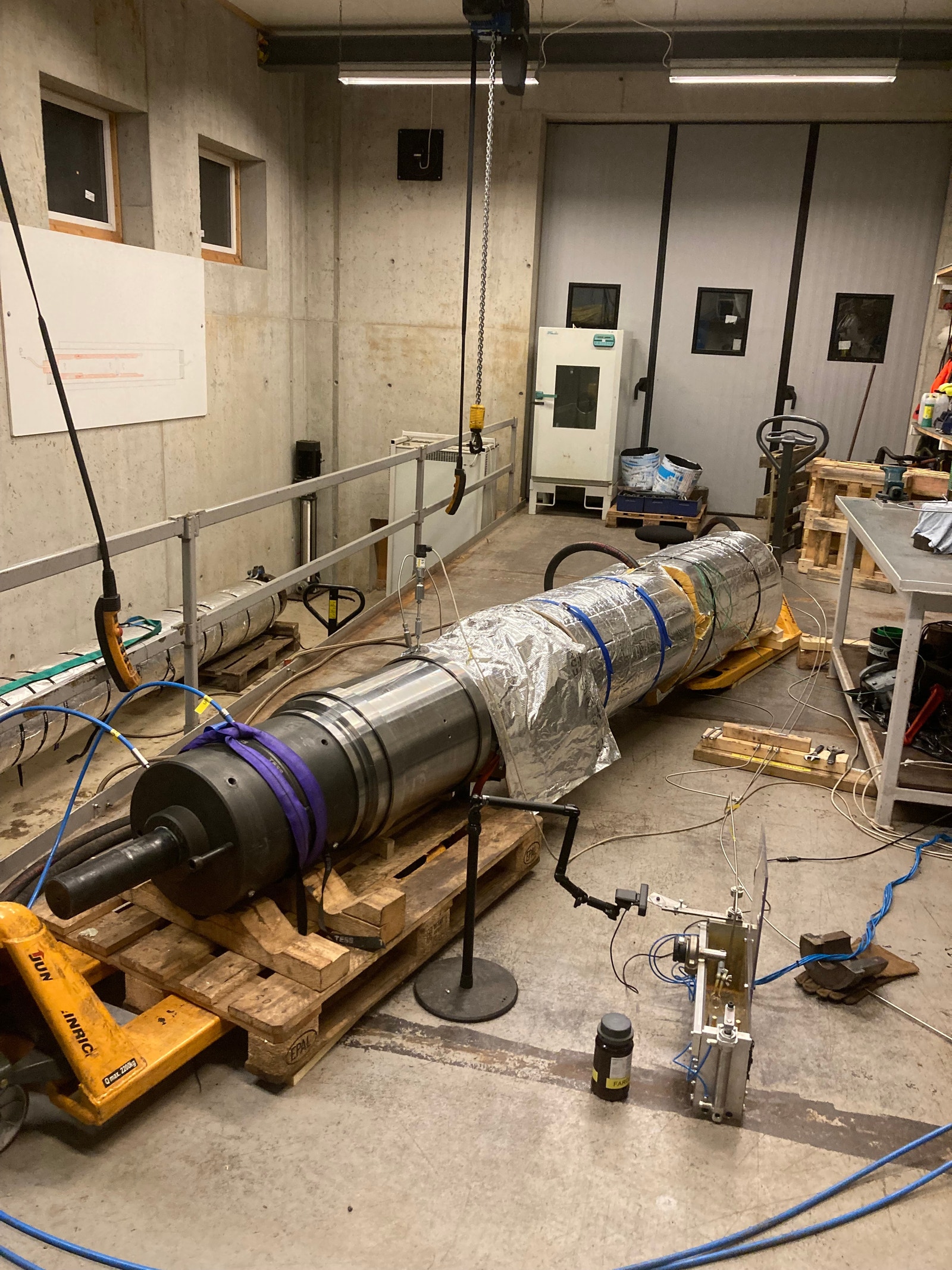 Testhall, står som eige bygg Galleribilde