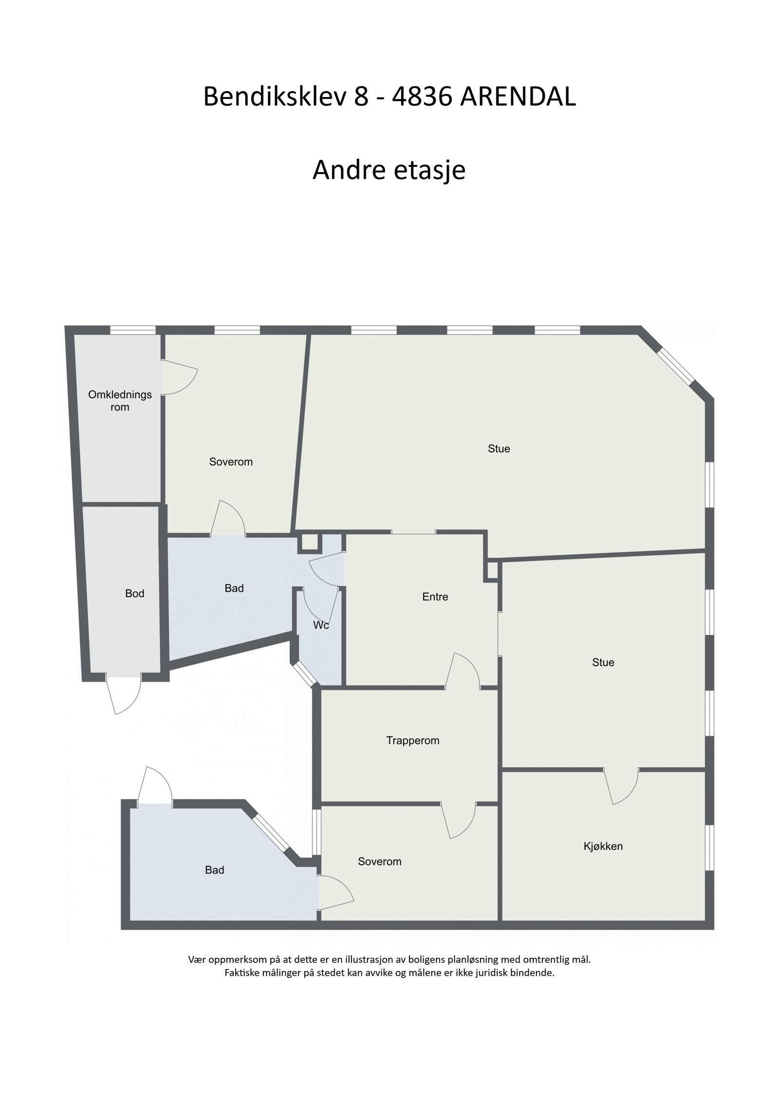 Plantegning 2. etg. Galleribilde