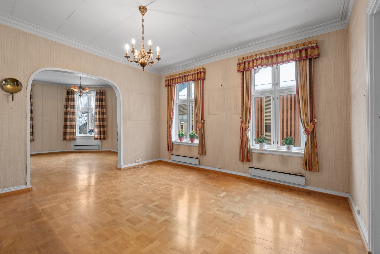 Stue i leiligheten. Galleribilde