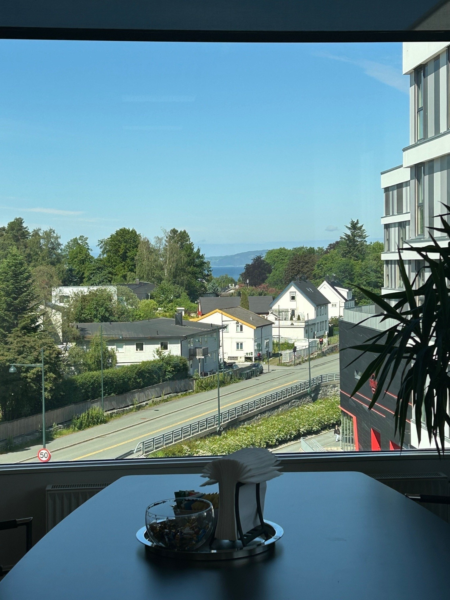 Utsikt fra lokalet Galleribilde