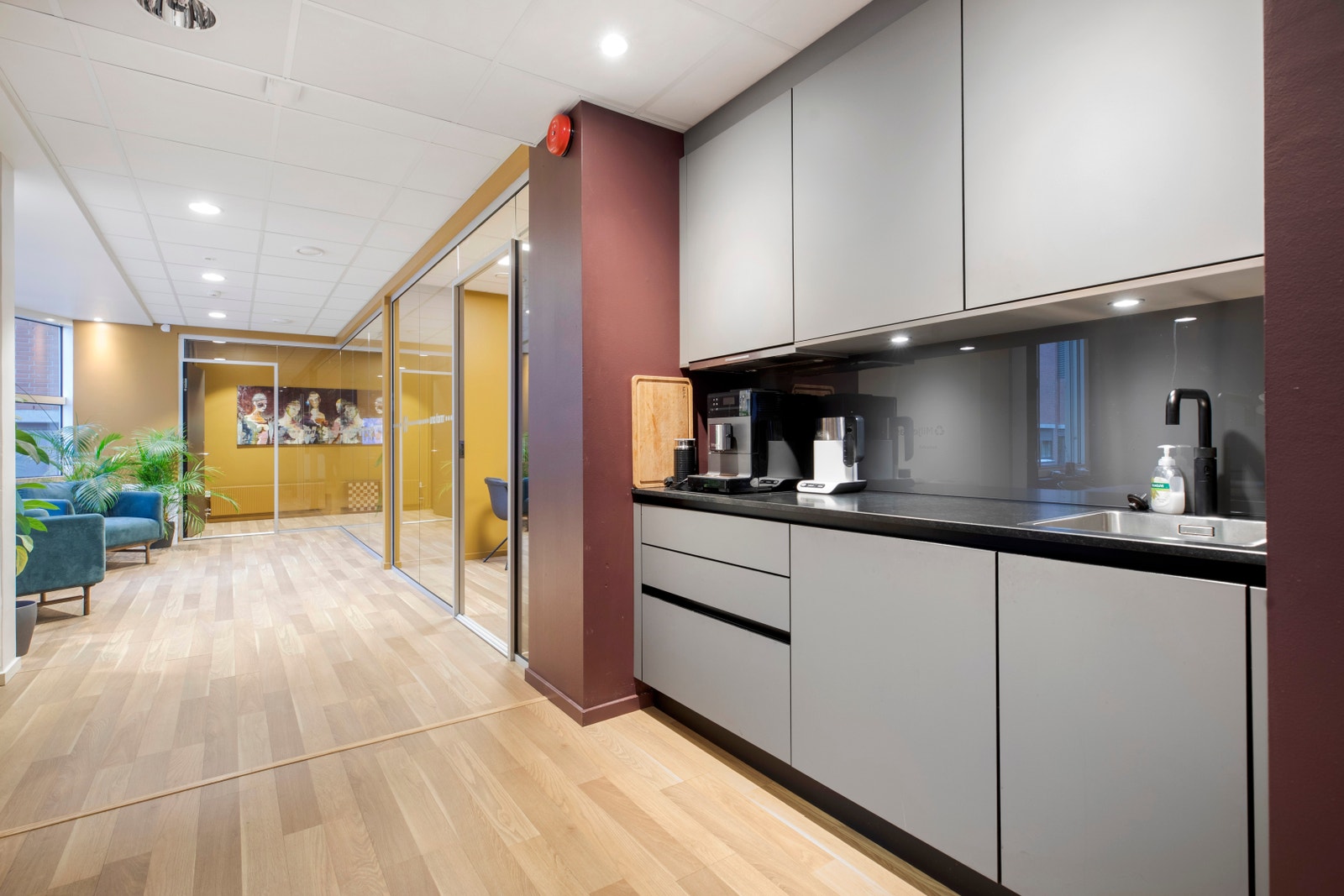 Flott kjøkkensone Galleribilde