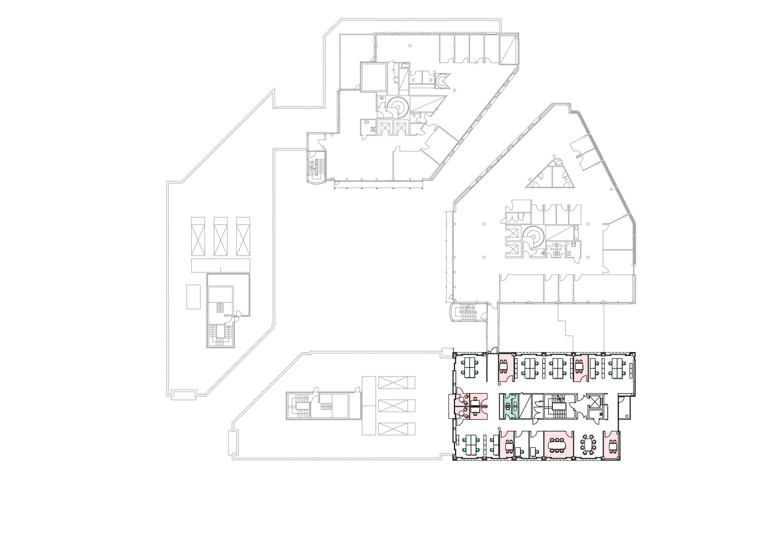 9. etg Bygg A ca 1249 kvm Galleribilde