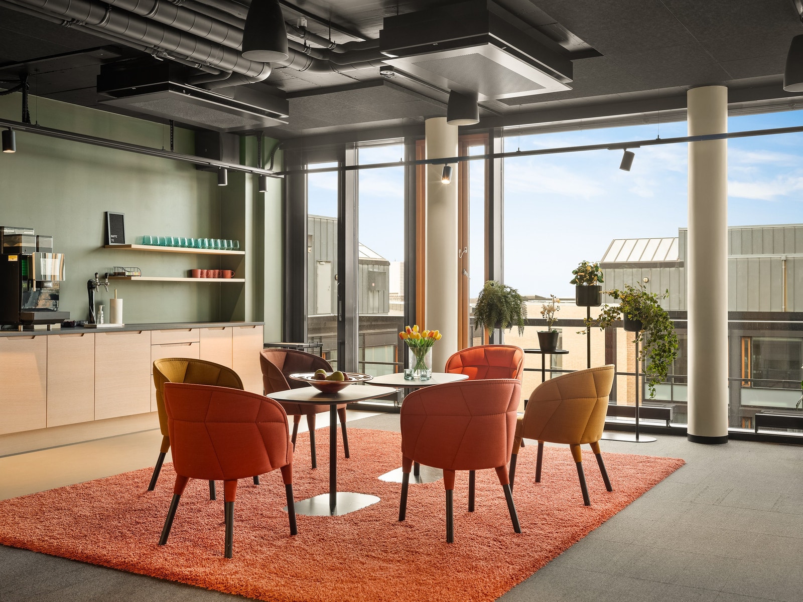 Sosiale soner og plasser for uformelle møter Galleribilde