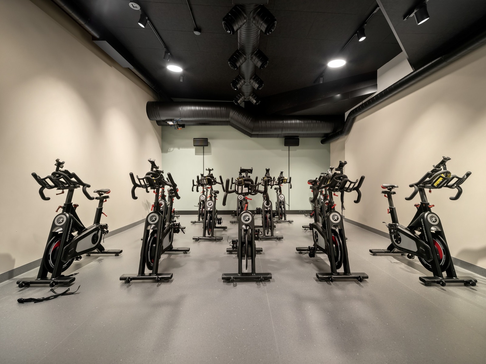 Stort spinningrom Galleribilde