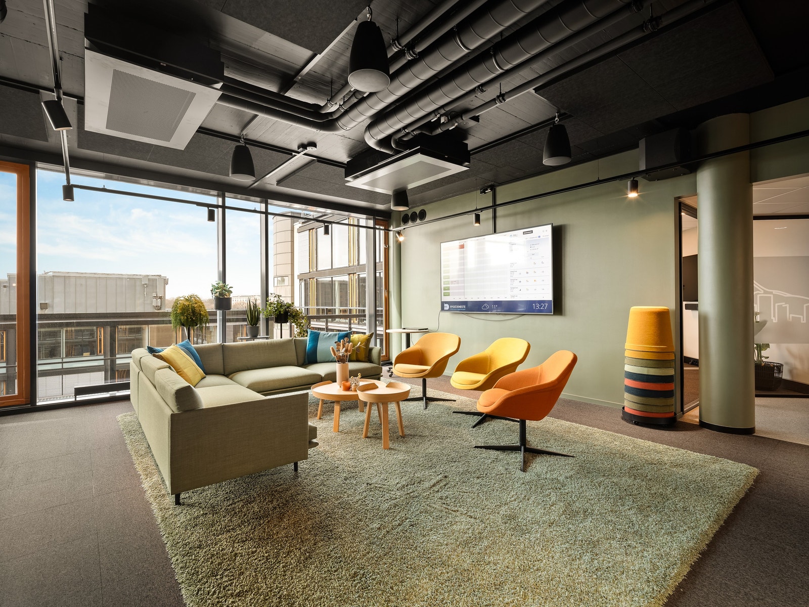 Stort og flott velkomstområde Galleribilde