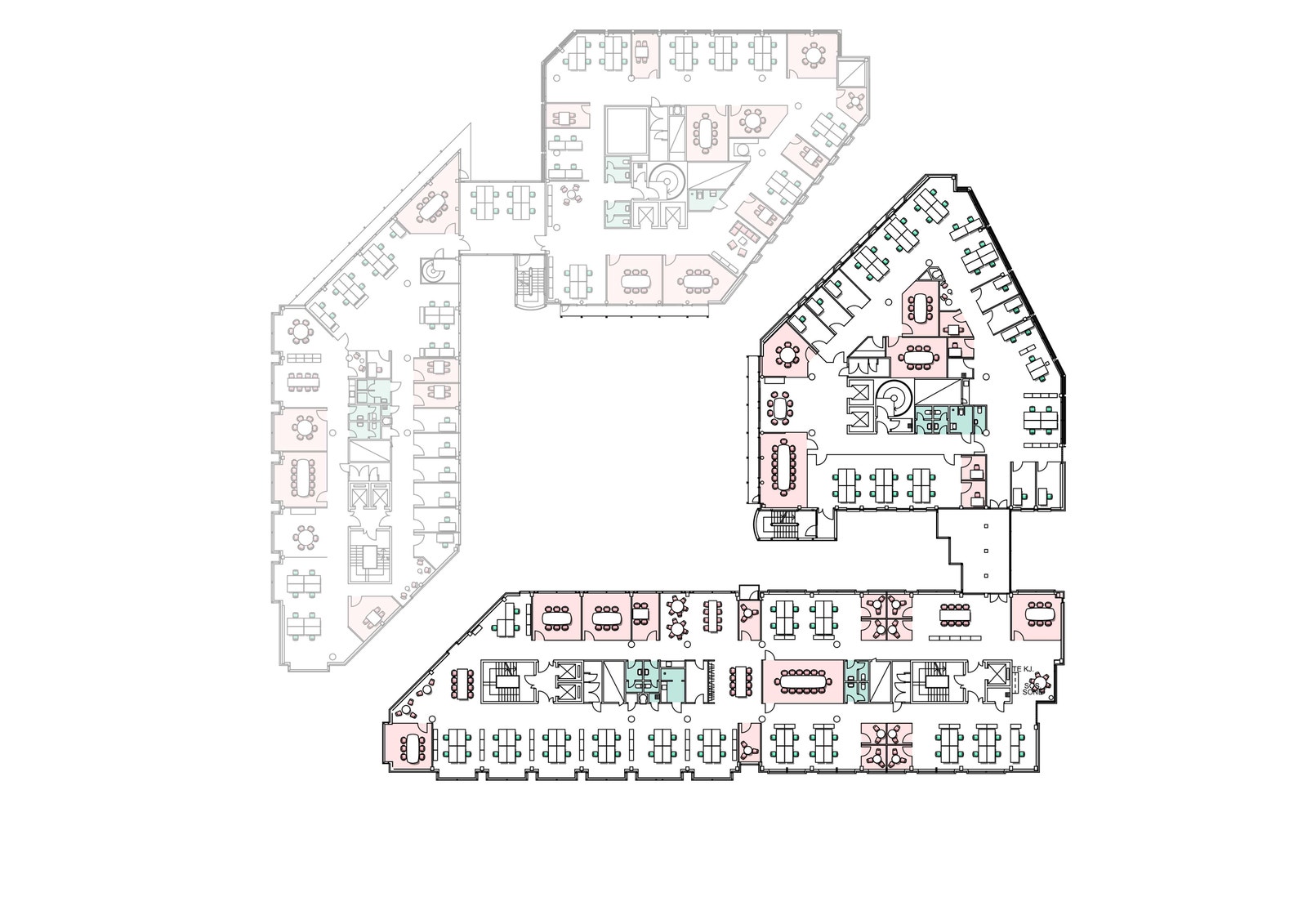 5. etg Bygg A og D ca 2130 kvm Galleribilde