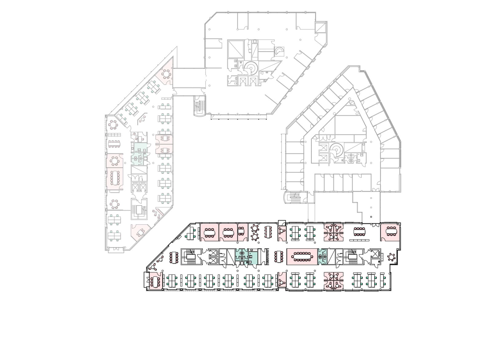8. etg Bygg A ca 1249 kvm BTA Galleribilde