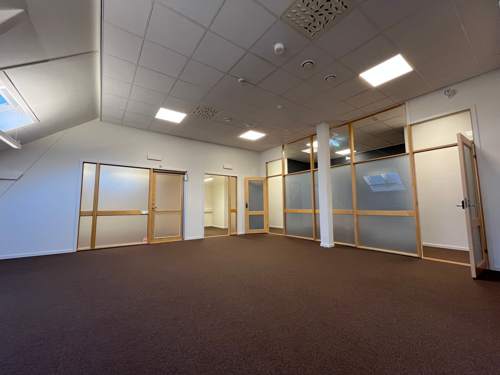 Åpent kontorlandskap Galleribilde