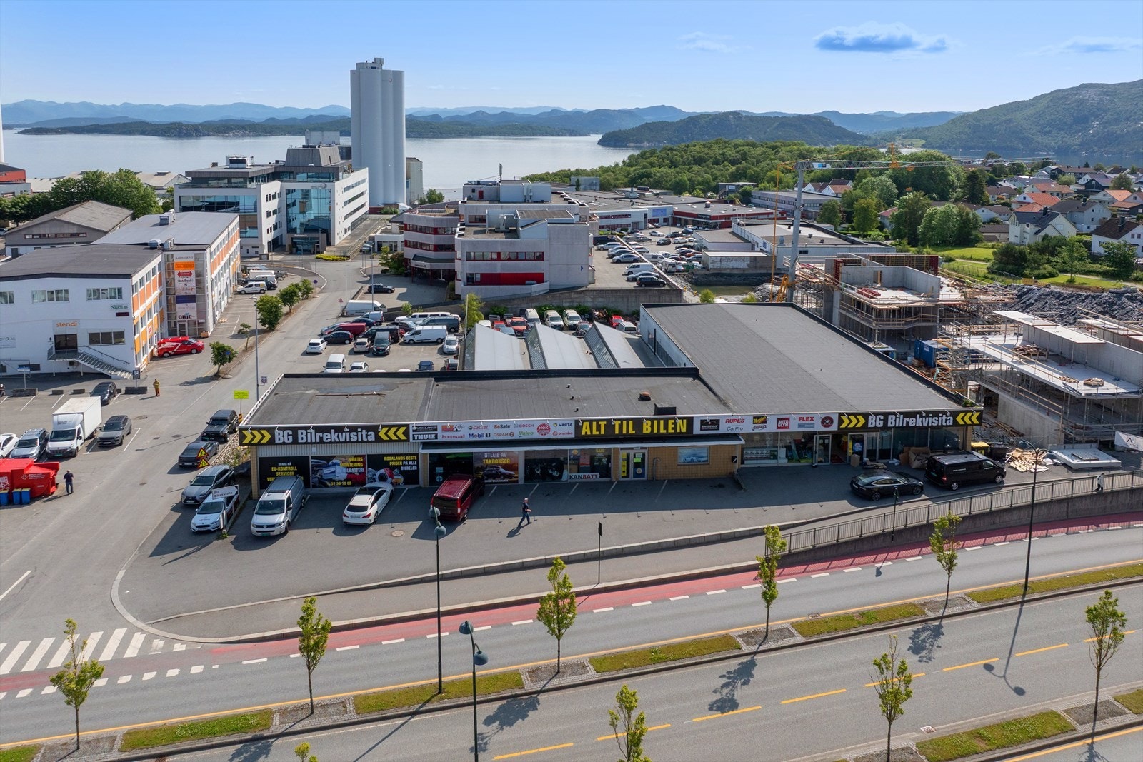 Drone oversikt Galleribilde