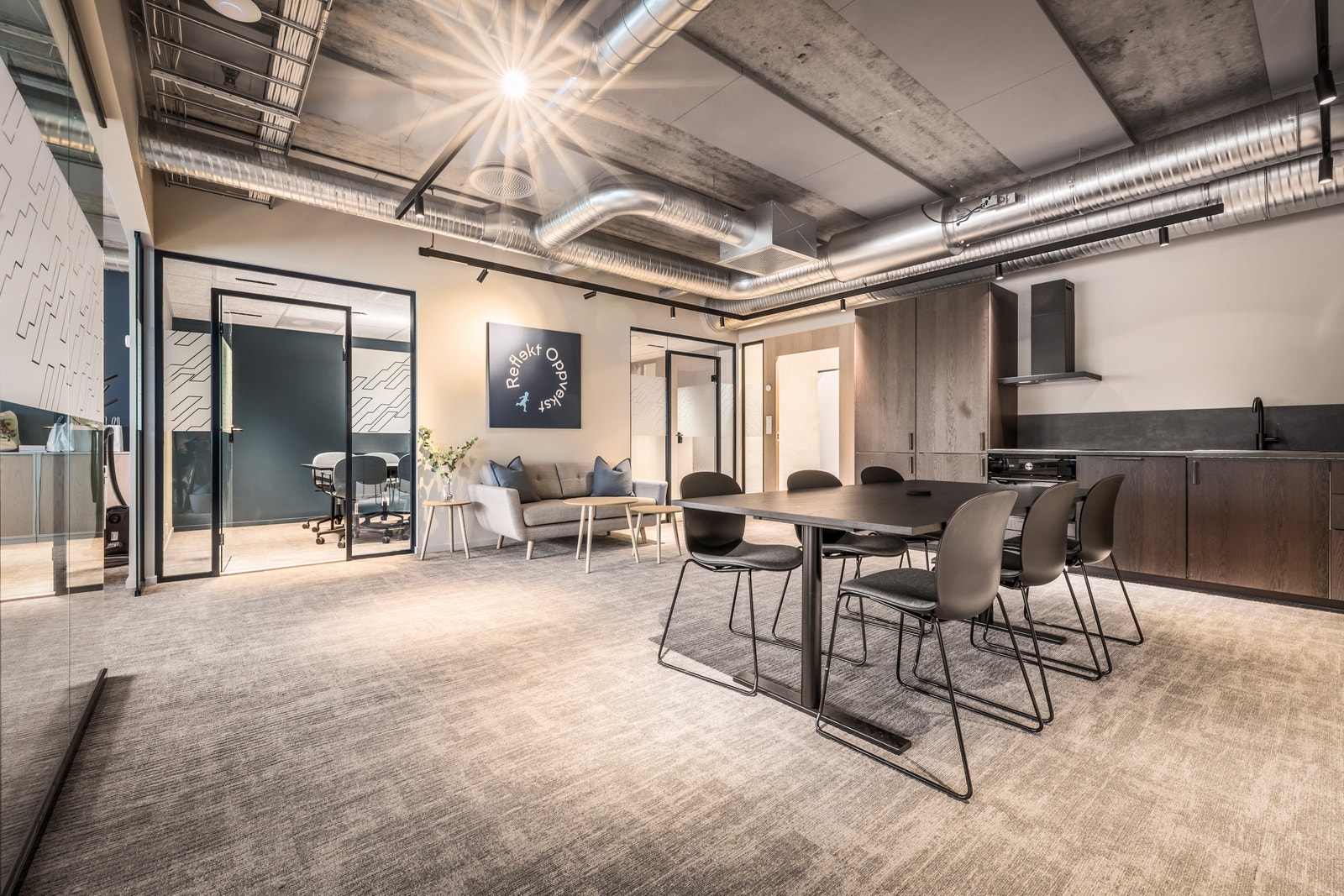 Cellekontorer fra 5990,-, privat kontor 125 m2, hel etasje 500 m2 Galleribilde