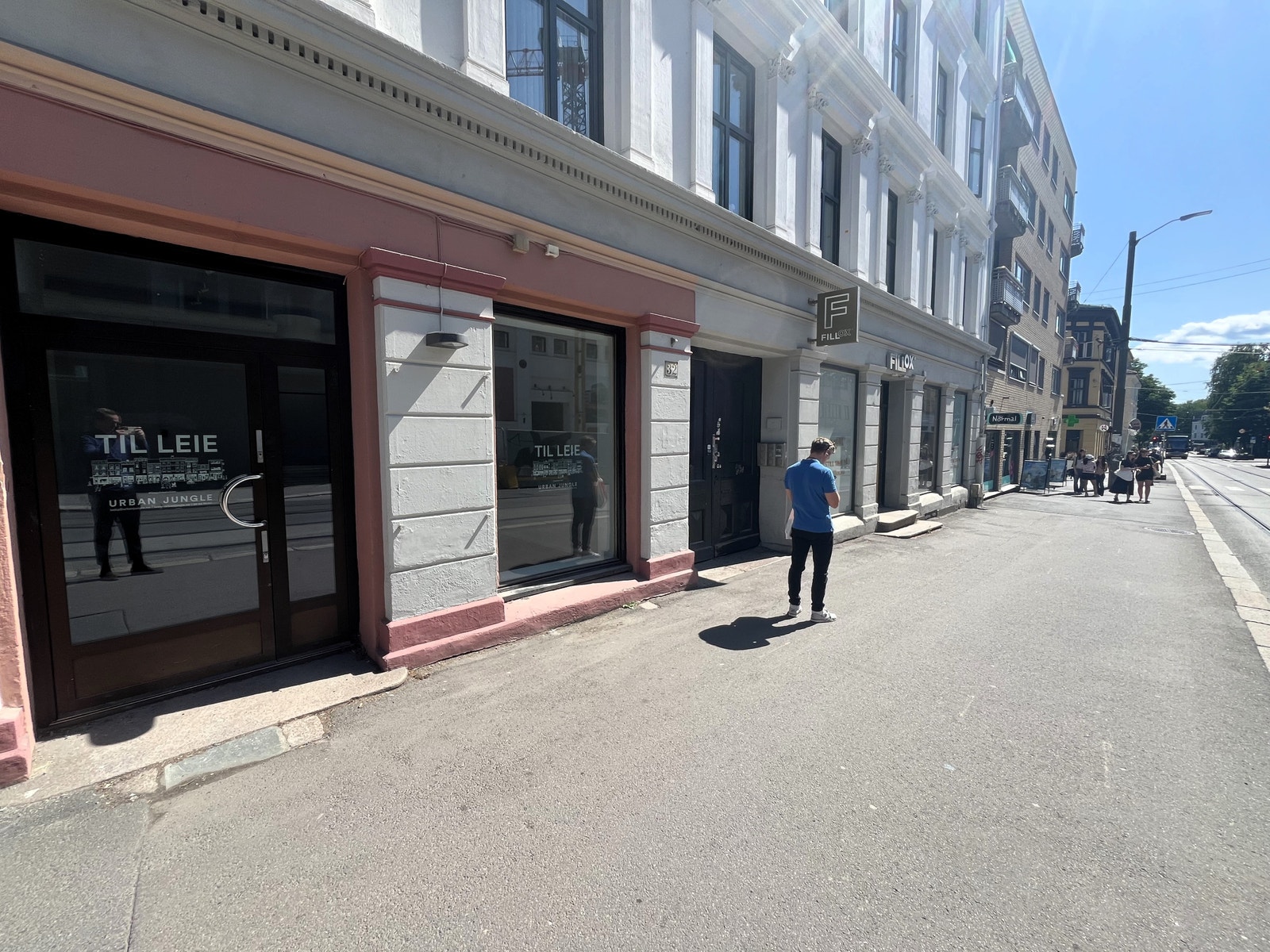 Høy fottrafikk i attraktivt handelsområde Galleribilde