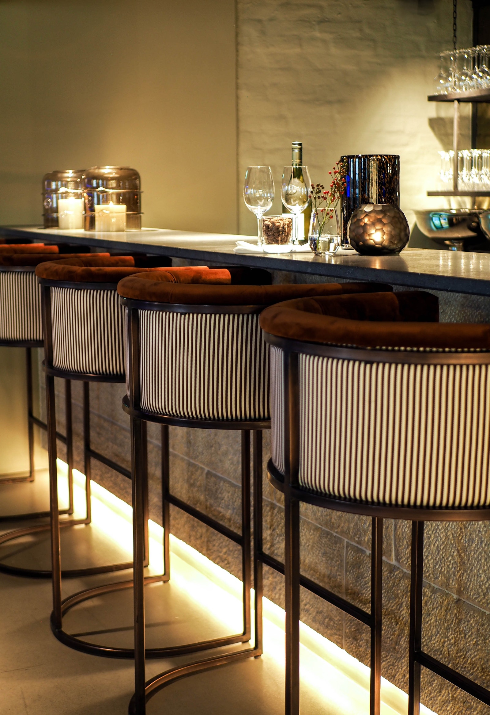 Her er det en atmosfære som gir en eksklusiv hotell følelse Galleribilde