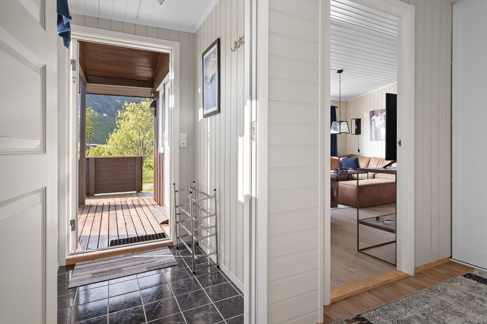 Gang hytte Galleribilde