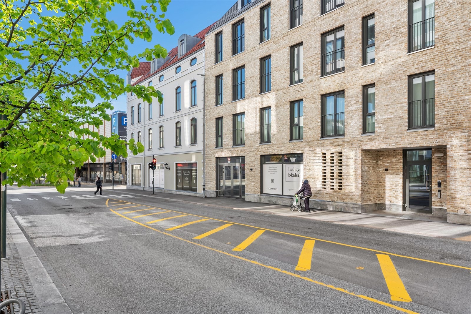 Seksjon langs Dronningens gate Galleribilde