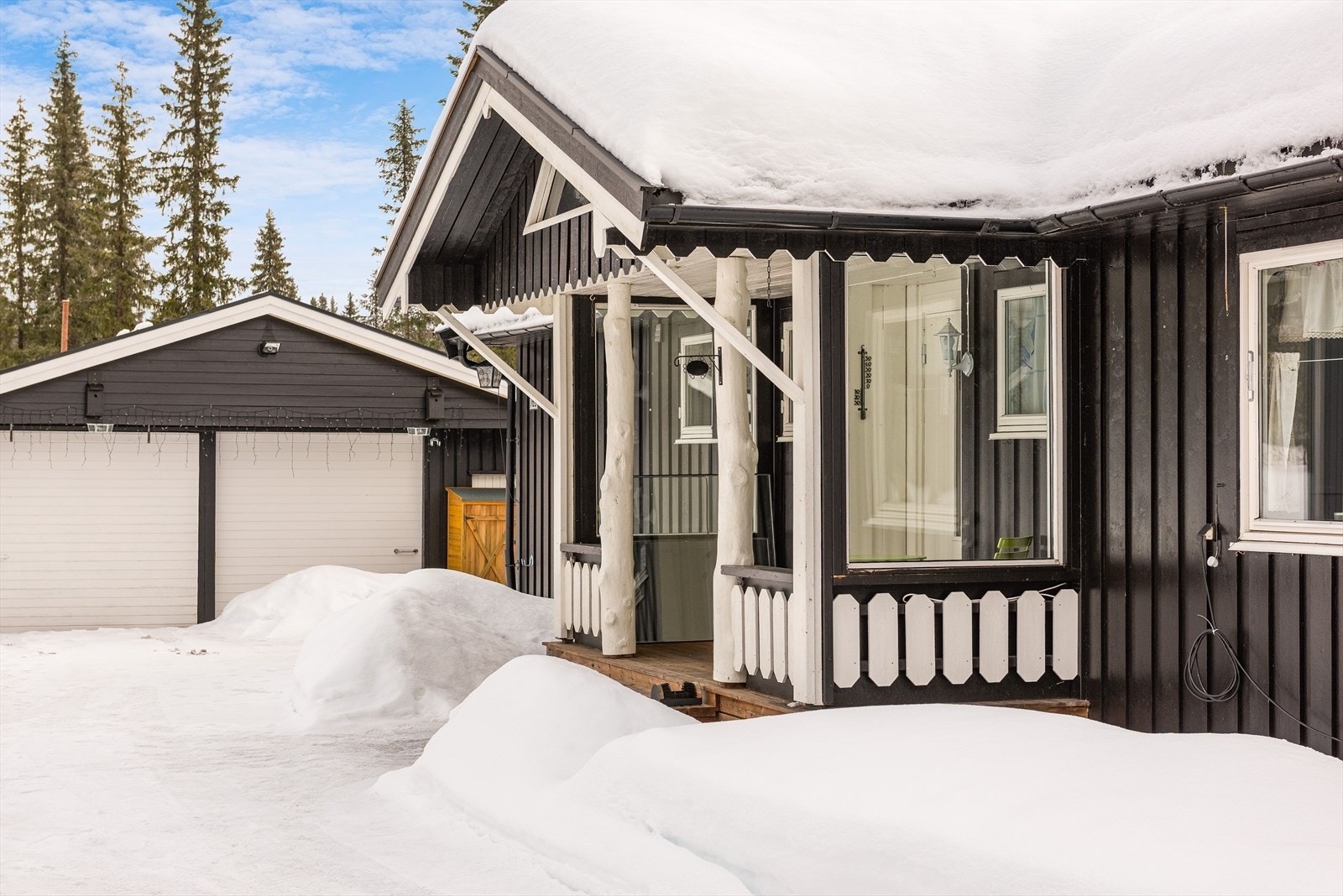 Koselig inngangsparti. Galleribilde