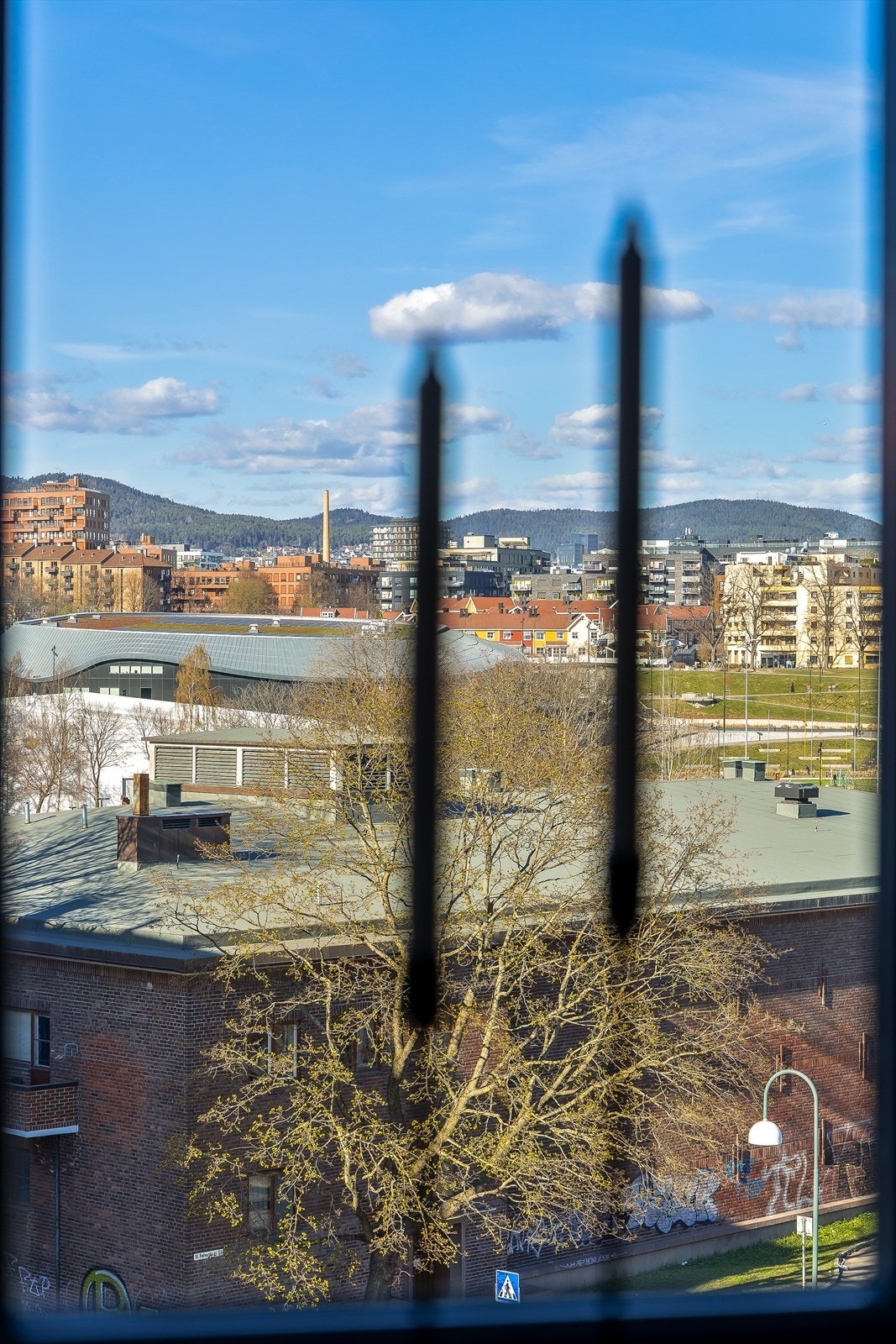 Herlig utsikt fra leiligheten. Galleribilde