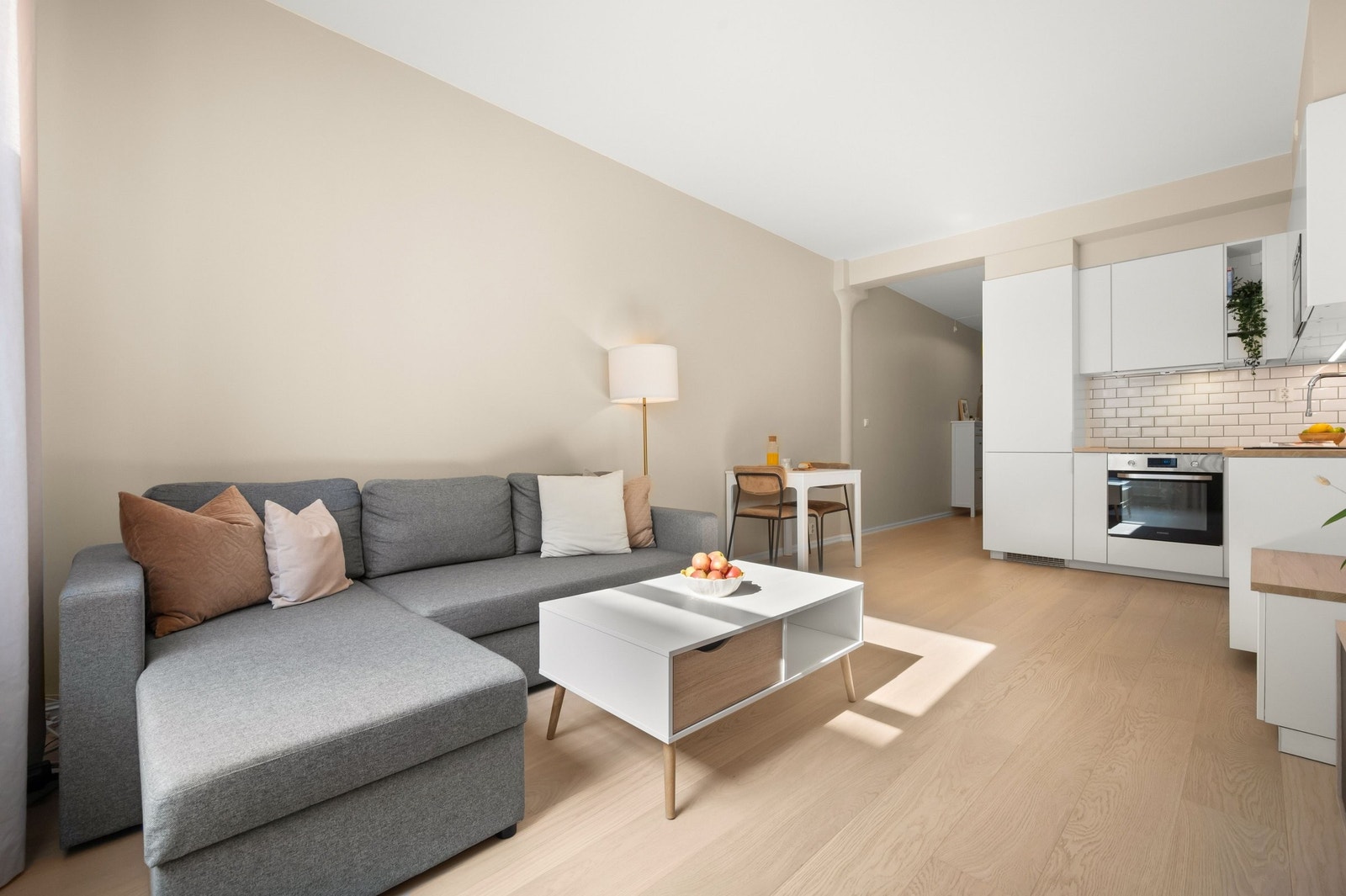 Leiligheten har en meget god planløsning og gjennomgående god standard. Galleribilde