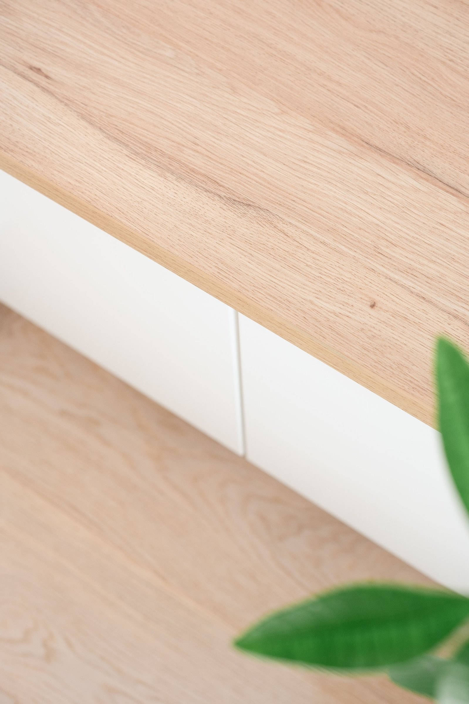 1-stavs parkett i fin eik Galleribilde