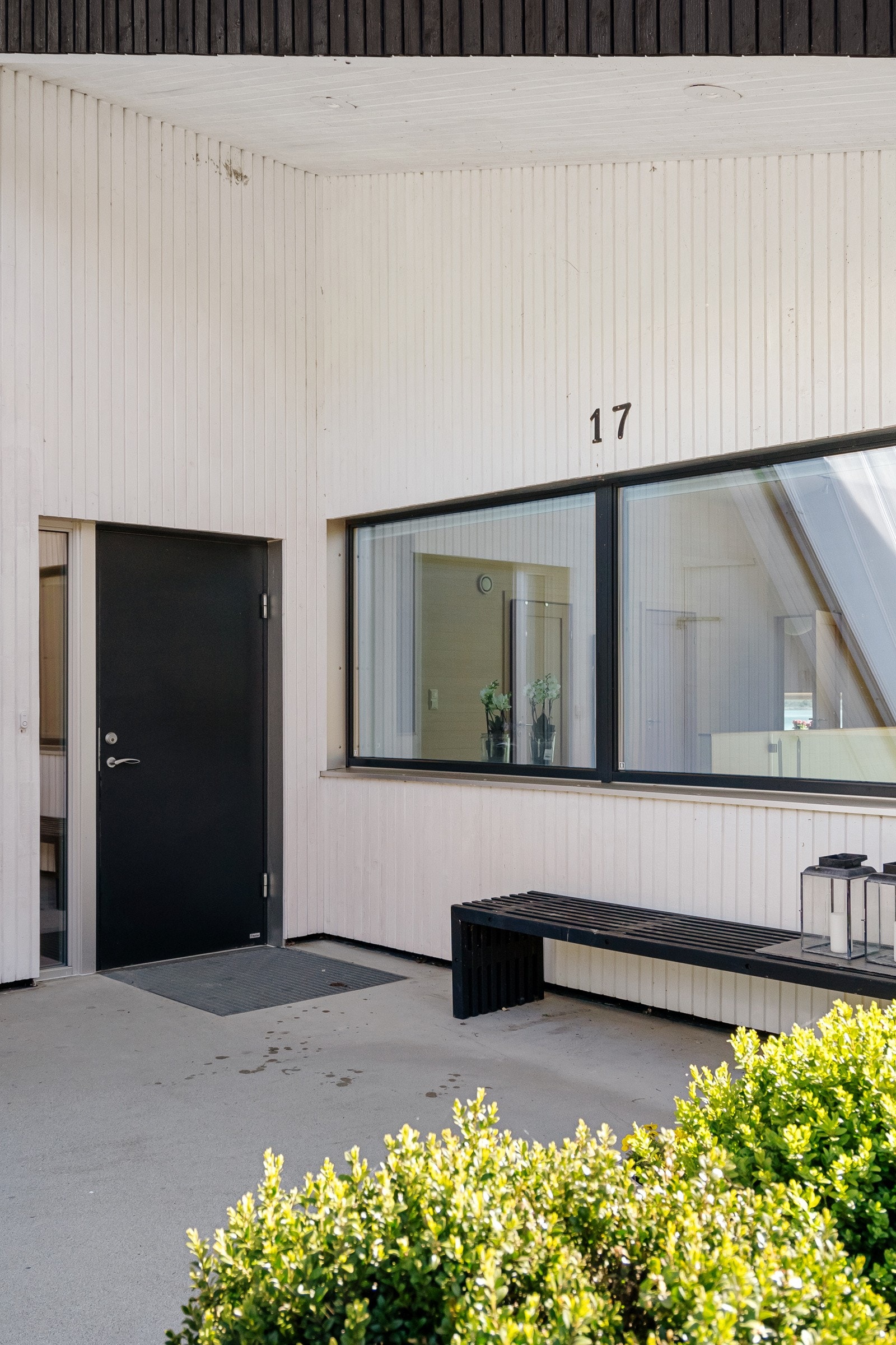 Overbygd inngangsparti Galleribilde