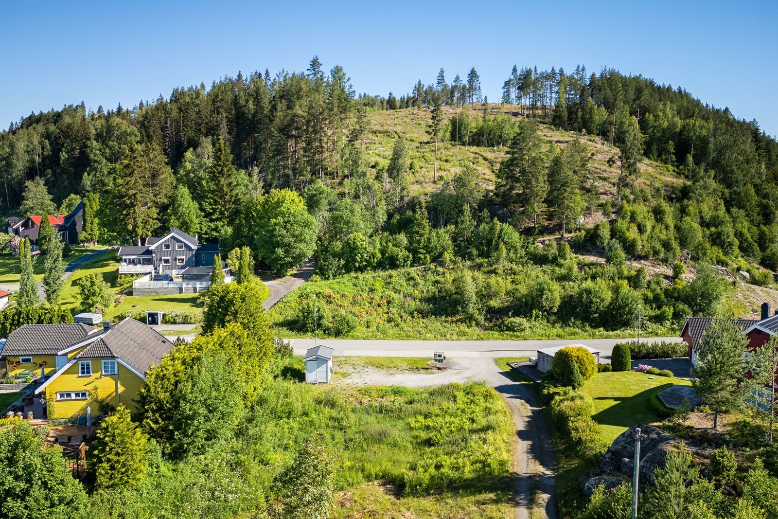 Det er umiddelbar nærhet til flotte turmuligheter i Finnkollen. Galleribilde