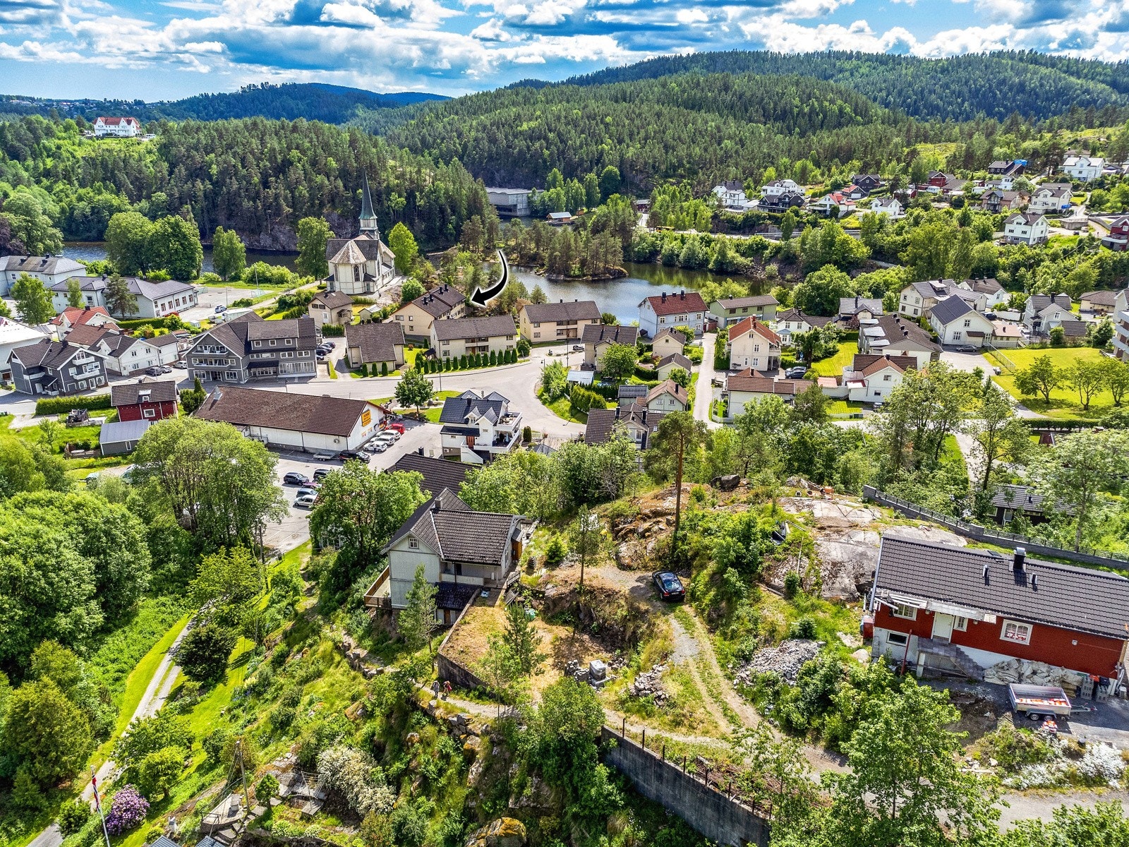 Skotfoss sentrum Galleribilde