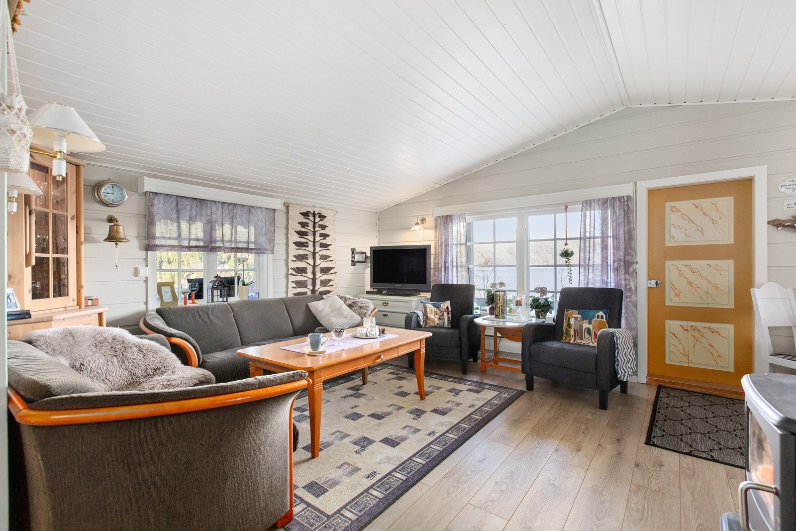 Koselig hytte med bl.a to soverom og hems Galleribilde